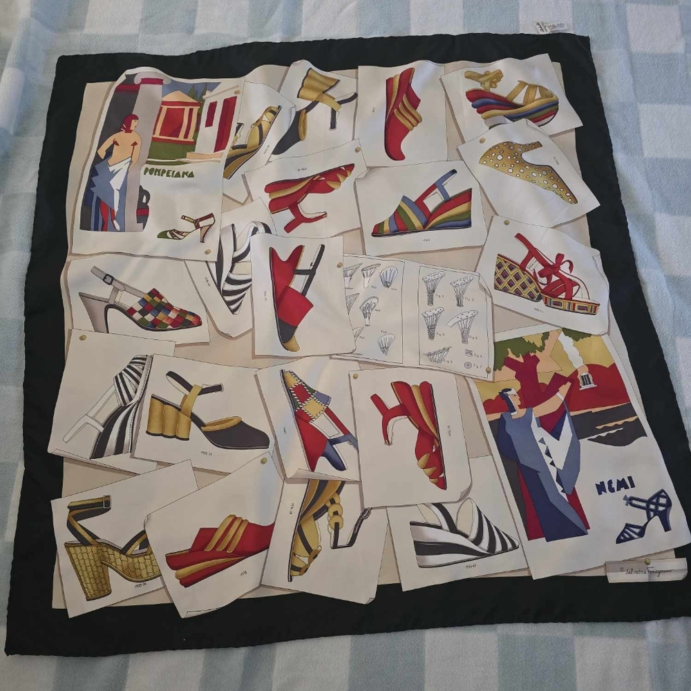 Authentic Salvatore Ferragamo scarf